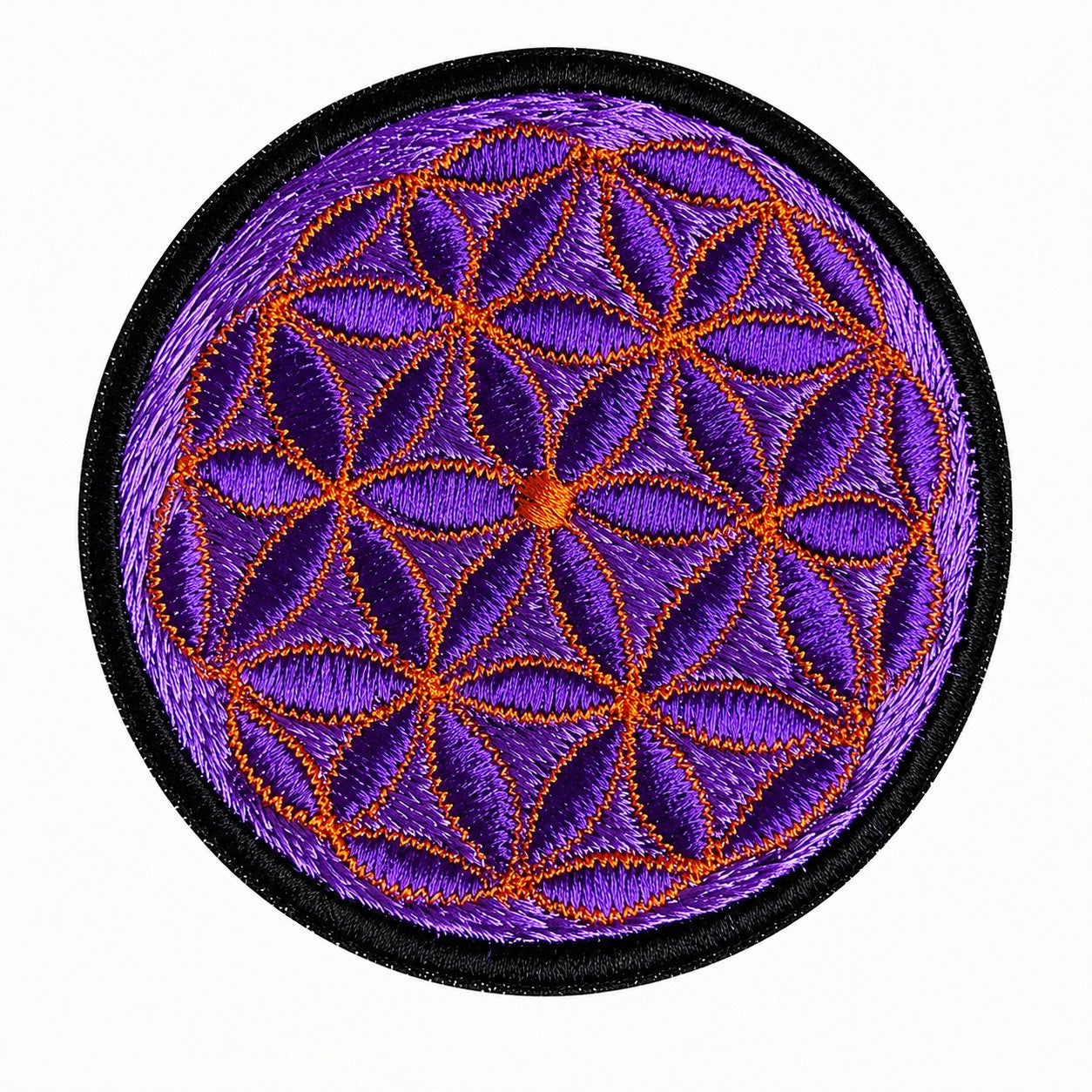 Flower of Life Sew on Patch 8cm