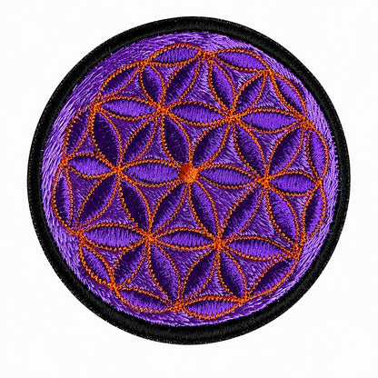 Flower of Life Sew on Patch 8cm