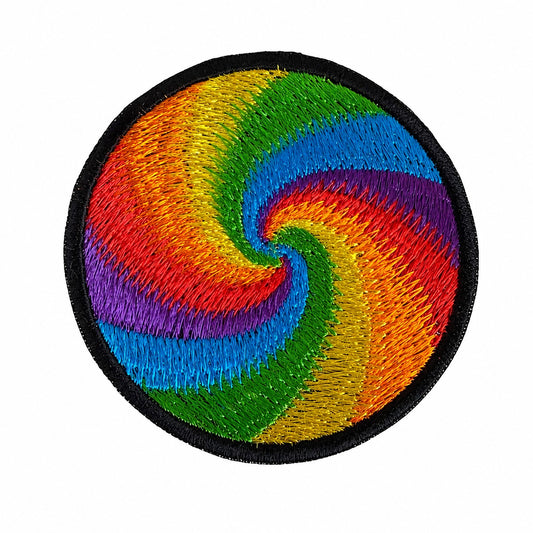Rainbow Sew on Patch 8cm
