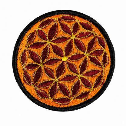Flower of Life Sew on Patch 8cm